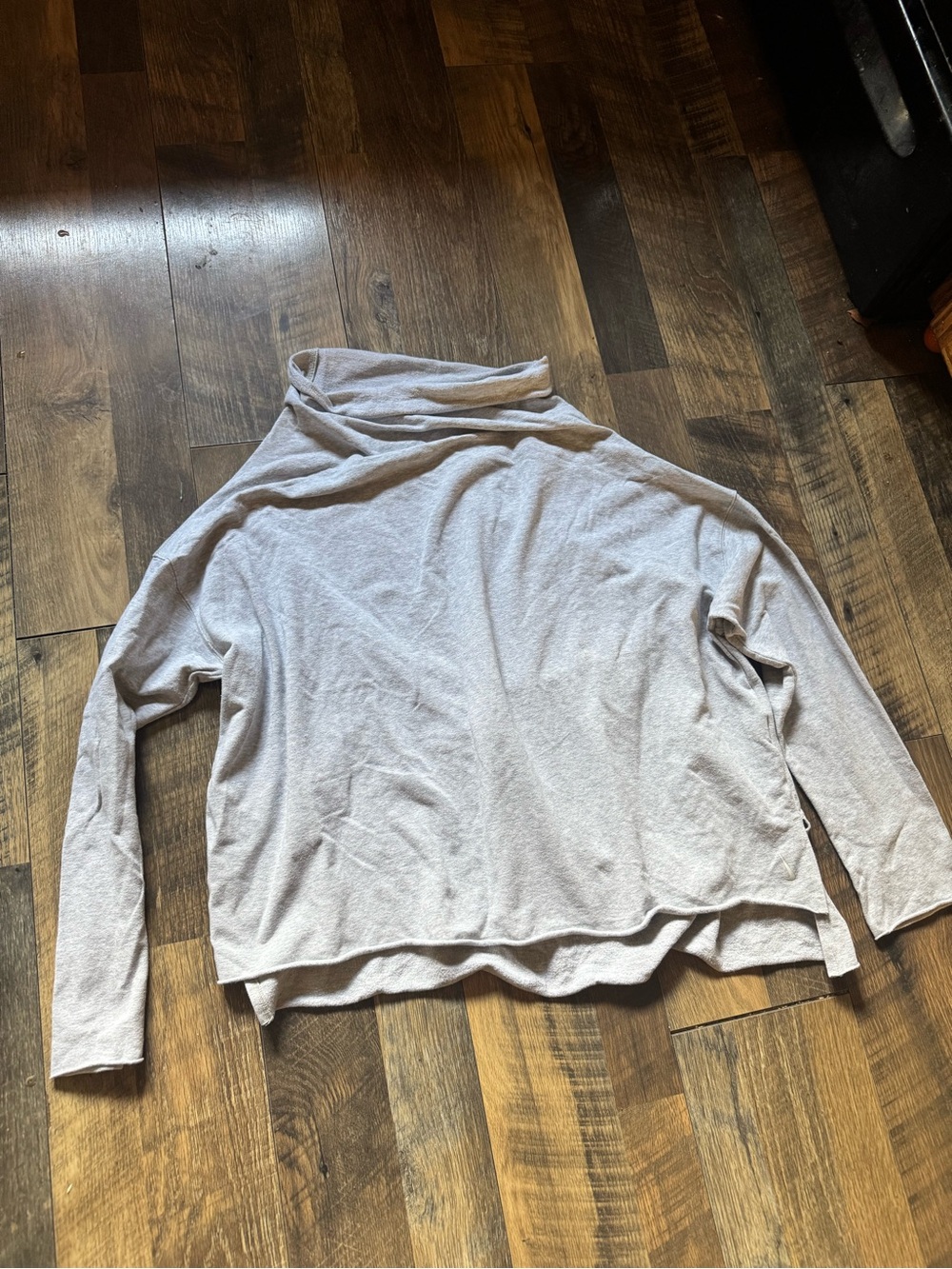 Nike Light Gray Women's Cowl Neck Sweatshirt